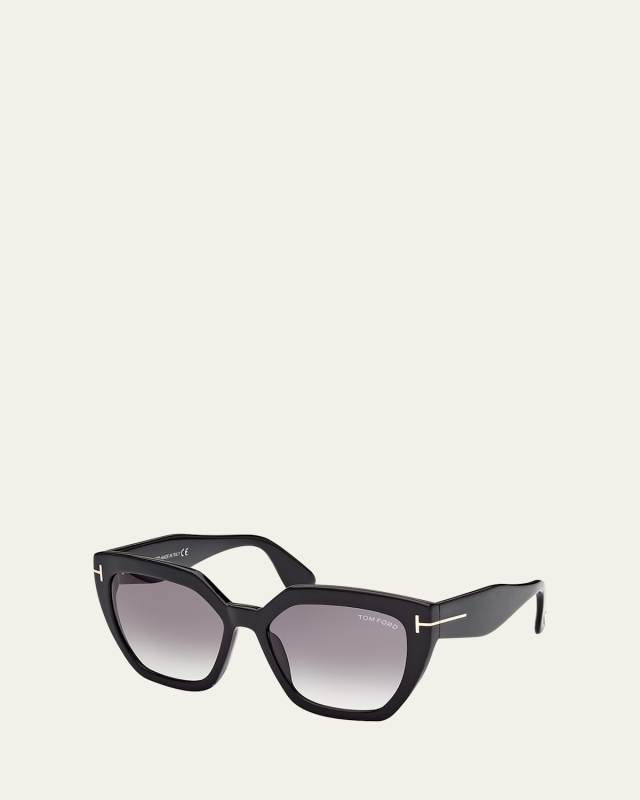 Phoebe Square Plastic Sunglasses